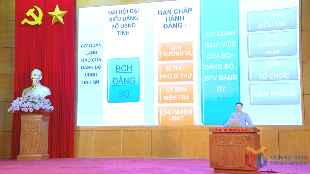 Đảng ủy UBND tỉnh Quảng Ninh tập huấn nghiệp vụ công tác xây dựng Đảng