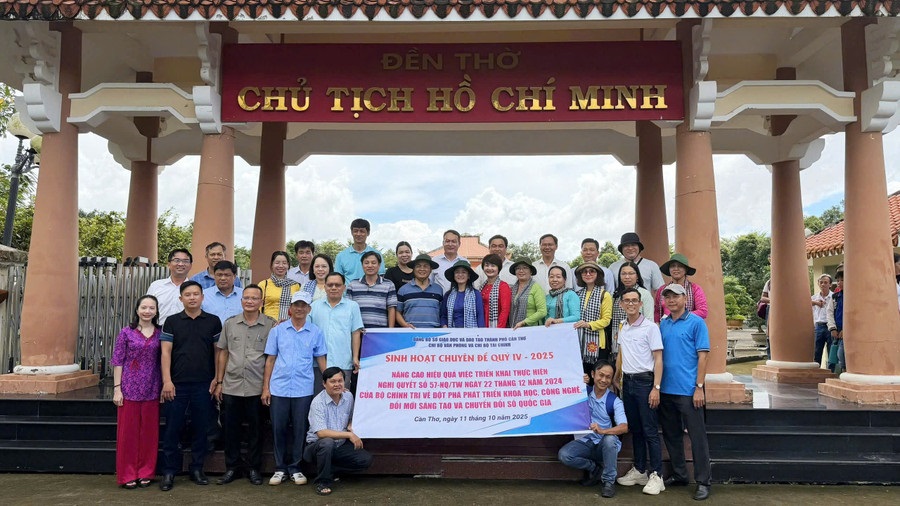 Ngành Giáo dục TP. Cần Thơ tăng cường sinh hoạt chuyên đề "về nguồn"