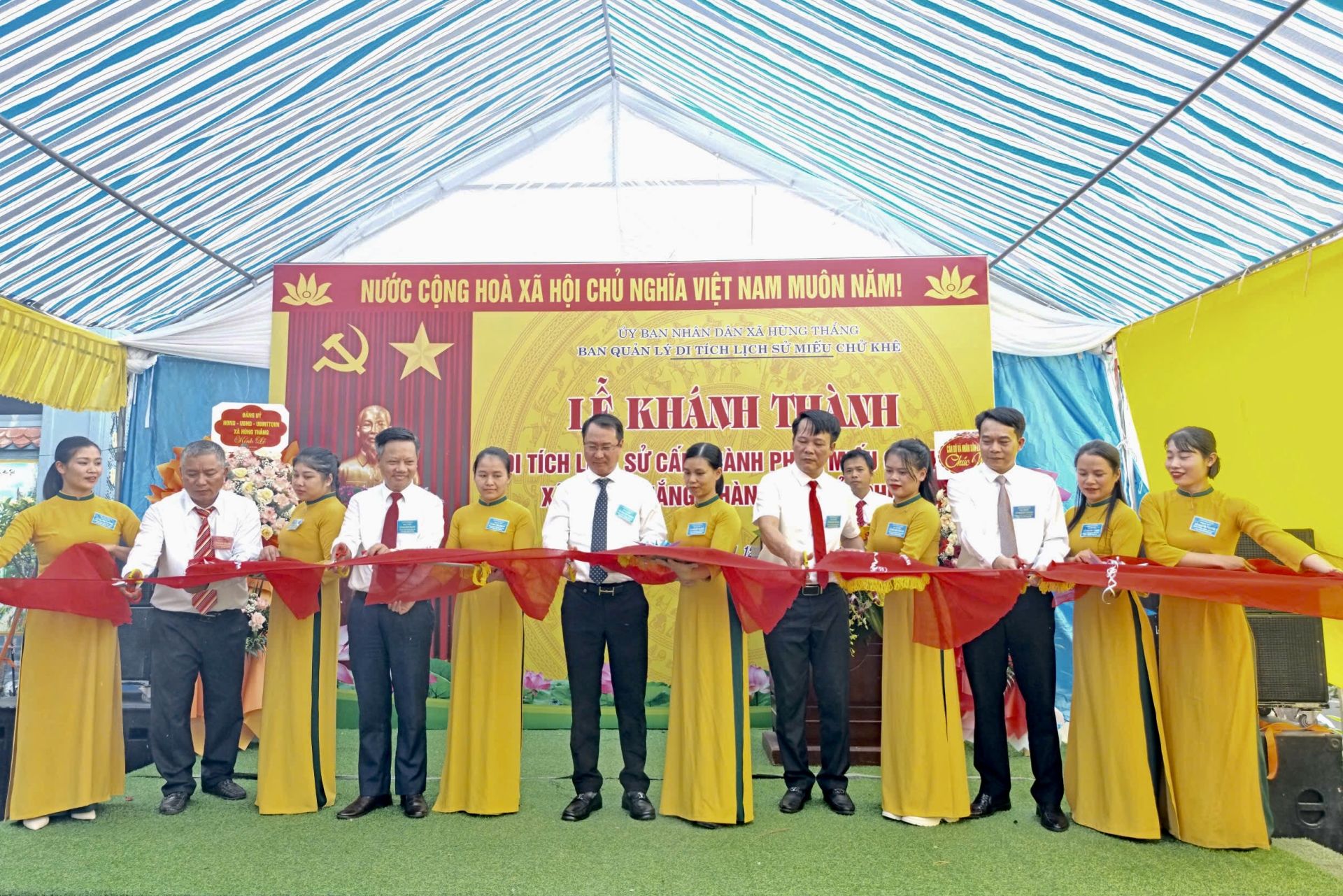 Khánh thành Di tích lịch sử cấp thành phố – Miếu Chử Khê