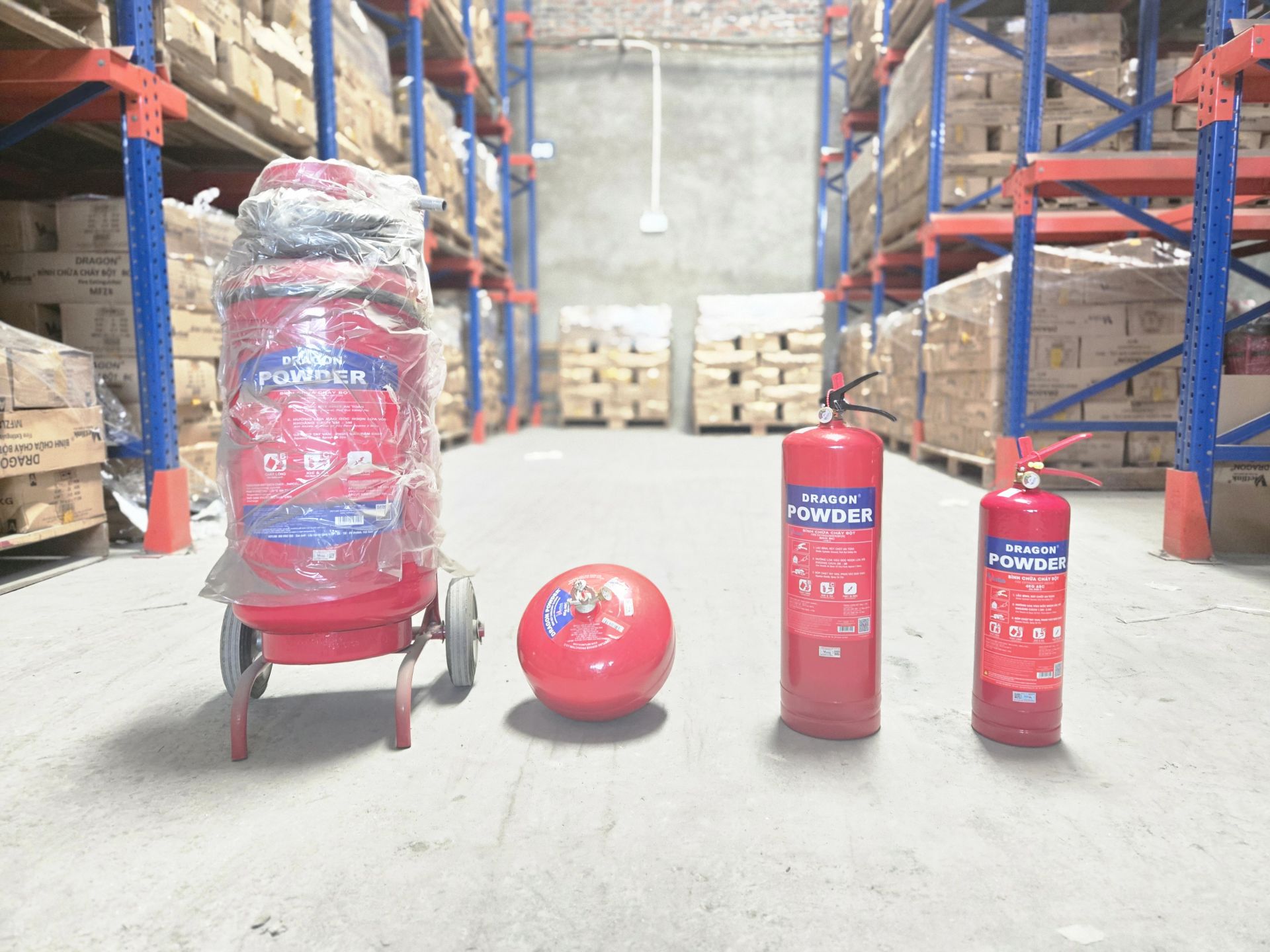 Các loại bình chữa cháy giả nhãn hiệu DRAGON. Các loại bình chữa cháy giả nhãn hiệu DRAGON.