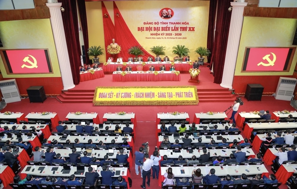 Đại hội đại biểu Đảng bộ tỉnh Thanh Hóa lần thứ XX hoàn thành phiên trù bị