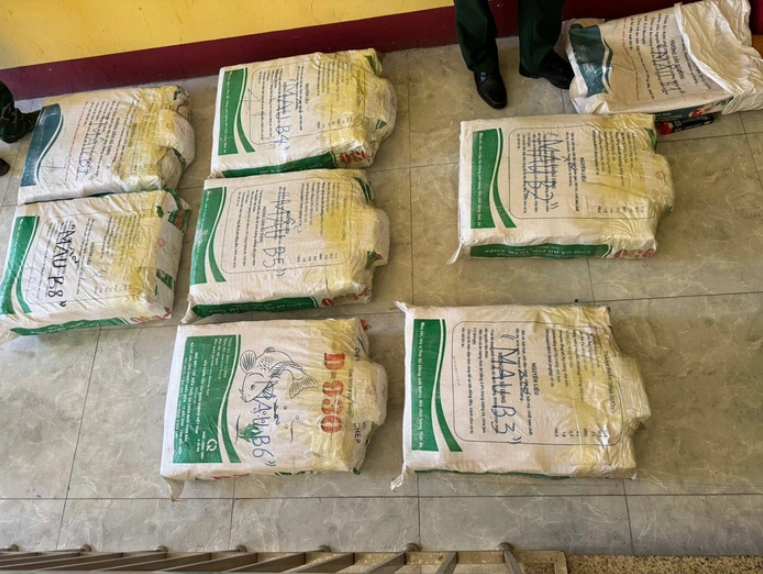 Số lượng tang vật nghi là ma tuý