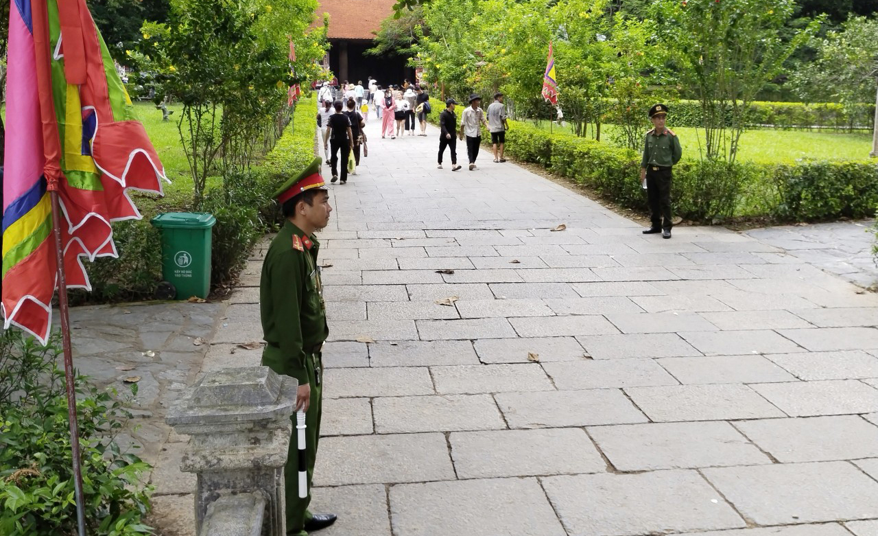 Công an Thanh Hóa bảo đảm tốt an ninh, trật tự Lễ hội Lam Kinh