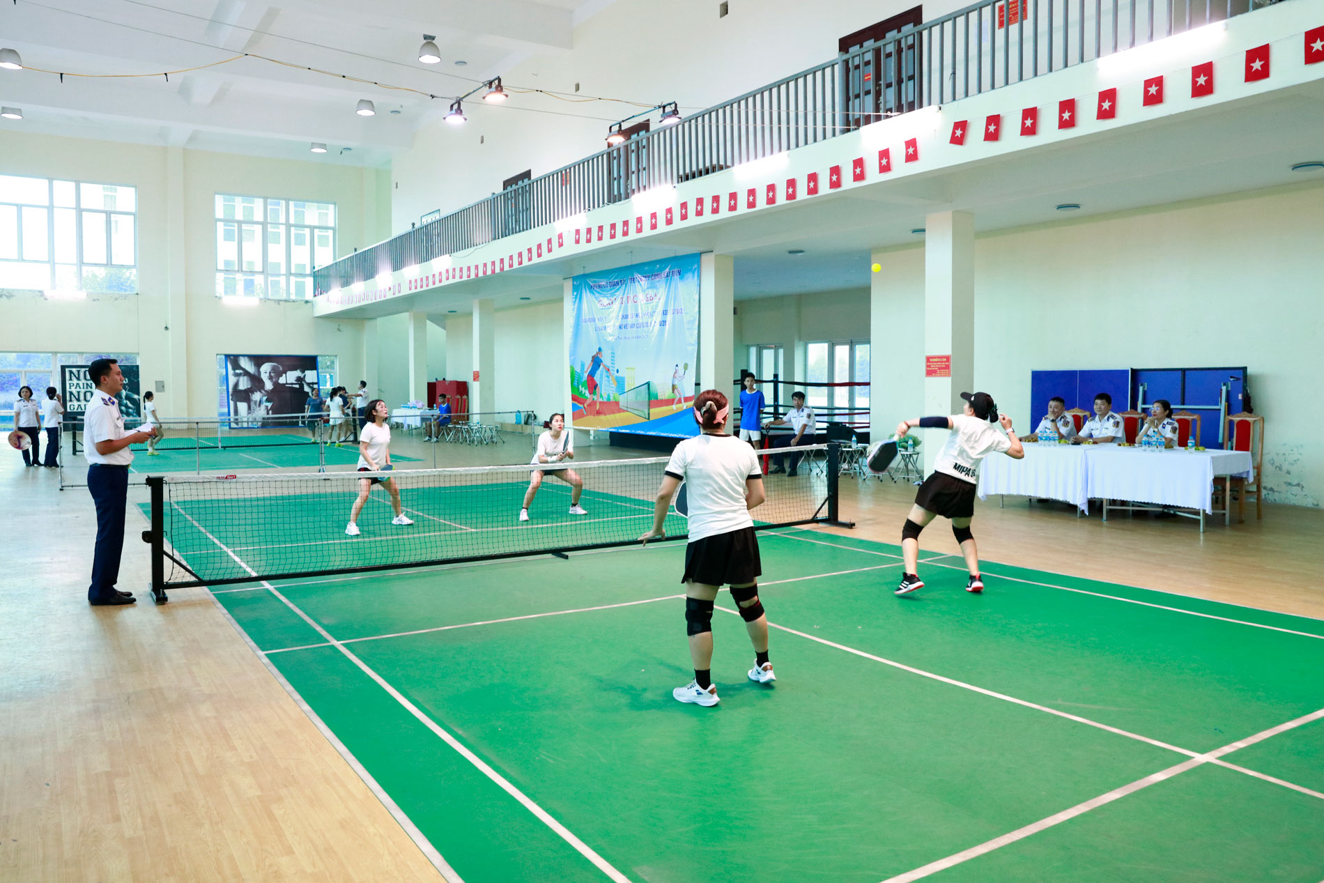Sôi nổi giải Pickleball chào mừng ngày Phụ nữ Việt Nam 20/10