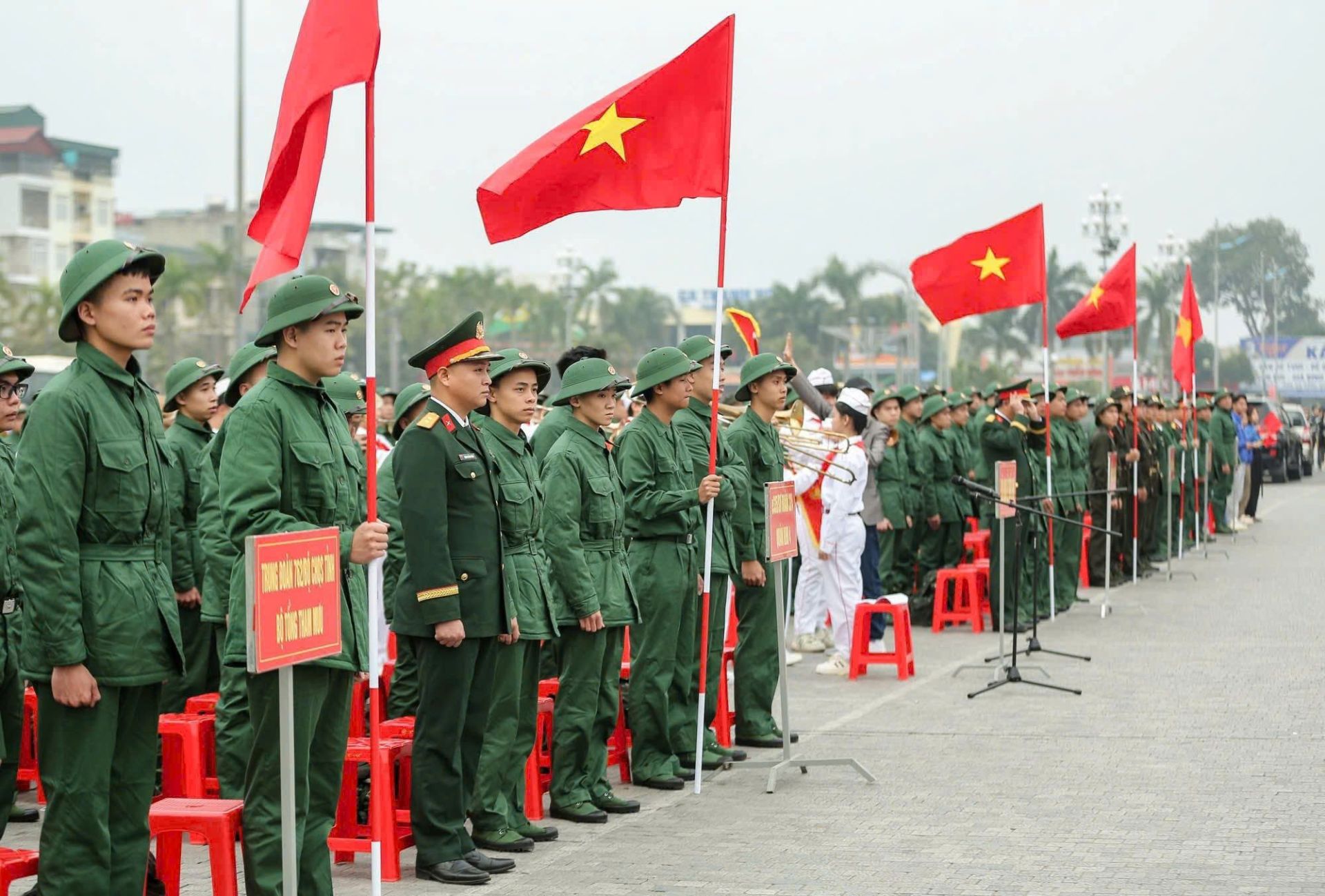 Lễ giao nhận quân năm 2025 tại Thanh Hóa