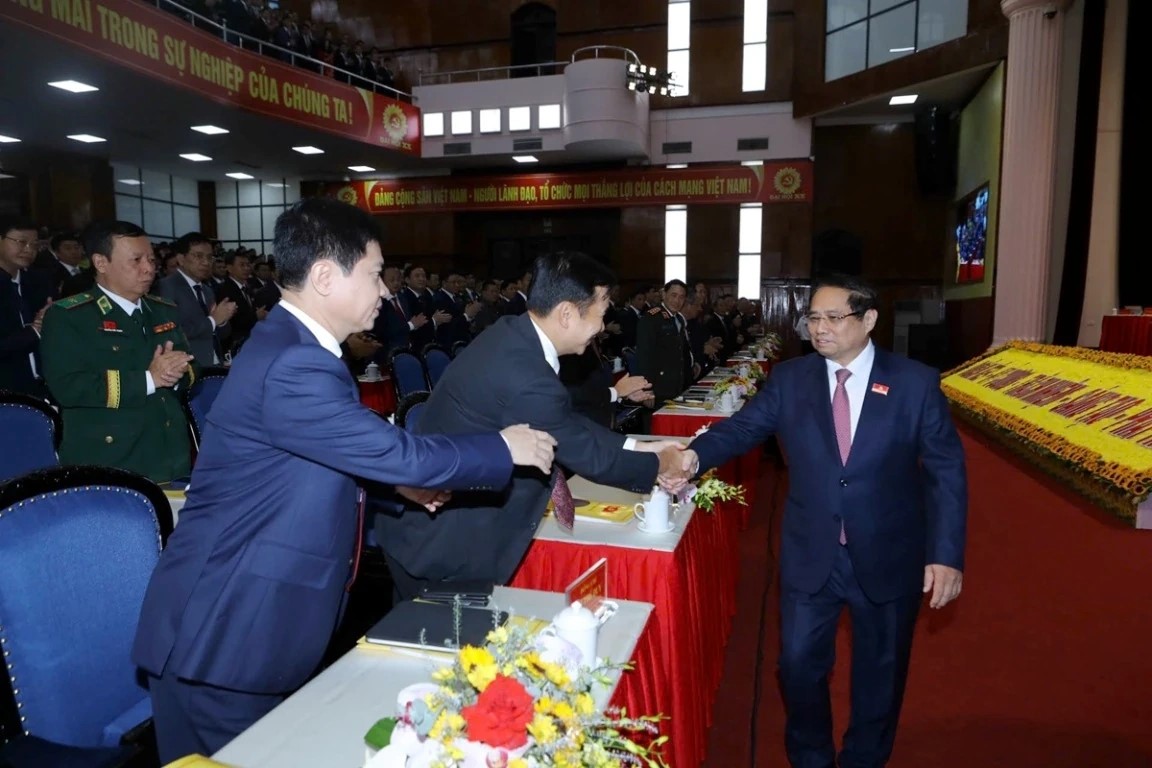 Thủ tướng Chính phủ Phạm Minh Chính dự và chỉ đạo Đại hội.