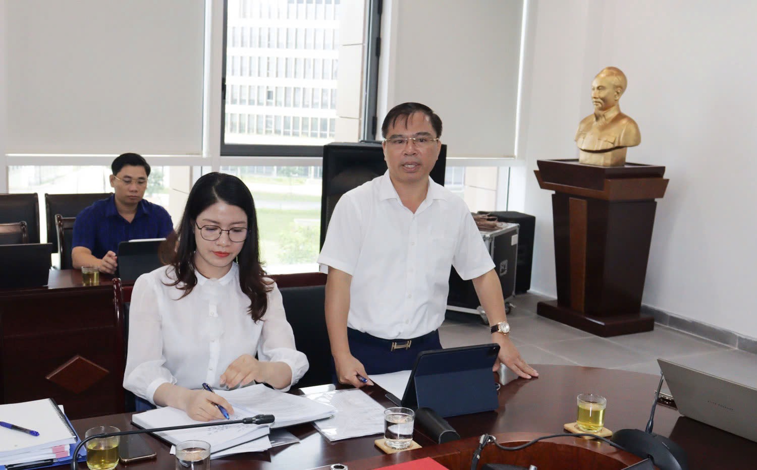 Ban Kinh tế - Ngân sách HĐND TP. Hải Phòng làm việc với Sở Nông nghiệp và Môi trường