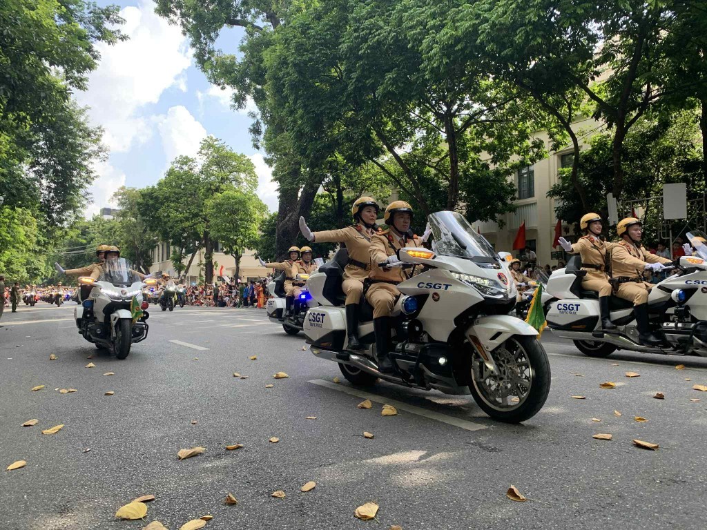 Phân luồng giao thông phục vụ Đại hội đại biểu Đảng bộ TP. Hà Nội