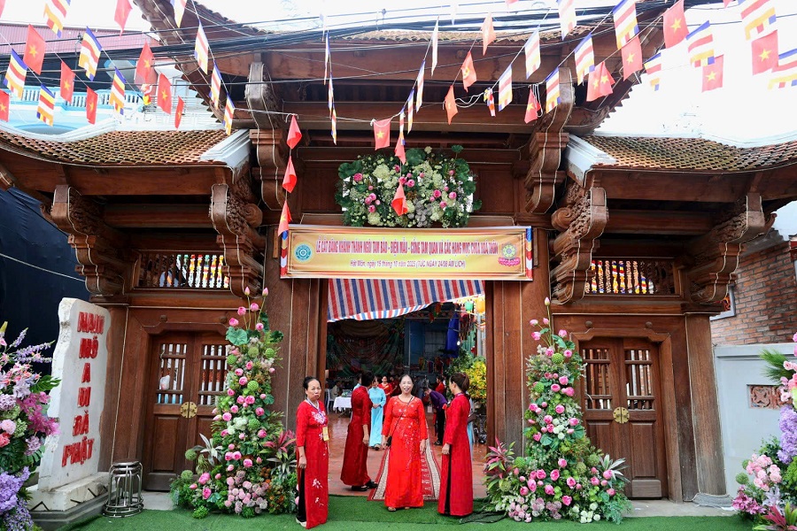 Khánh thành Chùa Hòa Thôn, góp phần phát triển du lịch cộng đồng Khánh thành Chùa Hòa Thôn, góp phần phát triển du lịch cộng đồng