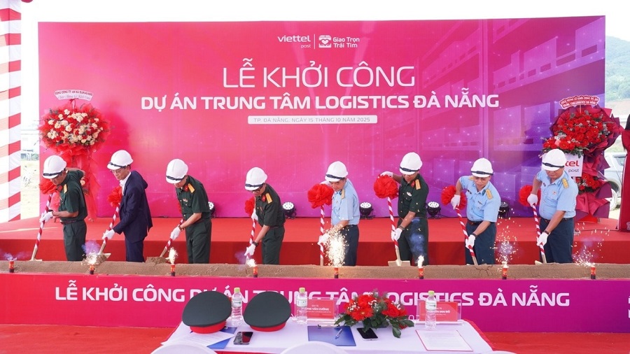 Viettel Post đã chính thức khởi công xây dựng Trung tâm Logistics Đà Nẵng tại Khu Công nghiệp Liên Chiểu