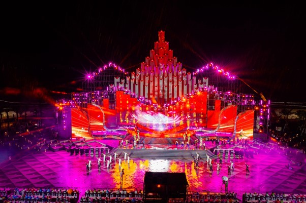 Tháp Tam Thắng - Biểu tượng mới của Bãi Sau Vũng Tàu - Ảnh: Hải Triều