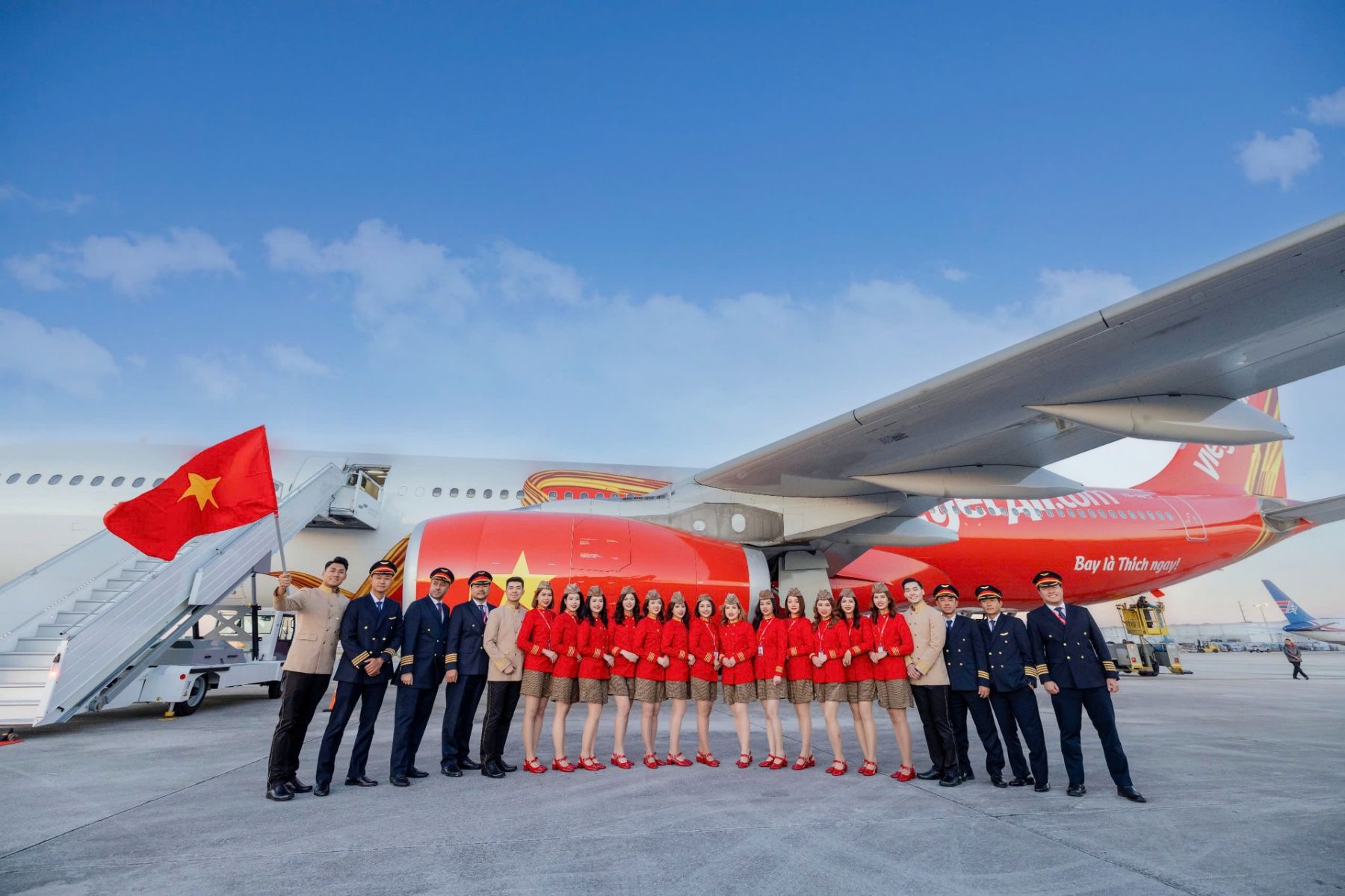 Vietjet tiếp tục là “Hãng hàng không hàng đầu châu Á về trải nghiệm khách hàng”