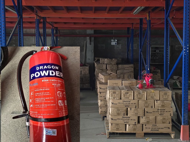 Lật tẩy những mánh khoé trong công nghệ sản xuất 3 triệu bình chữa cháy giả