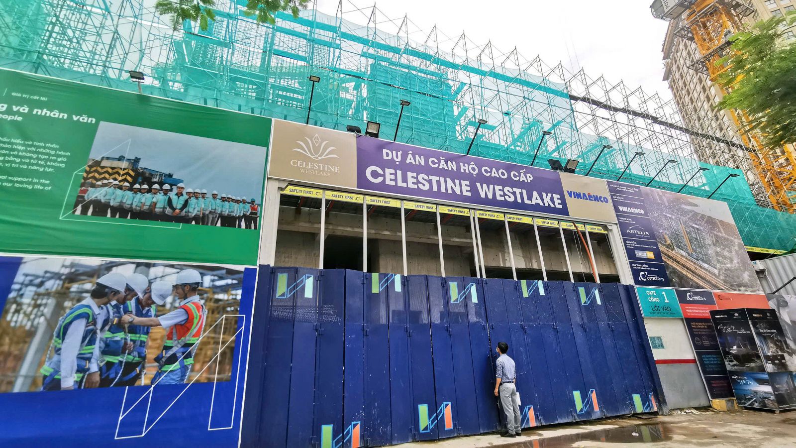 Sở Xây dựng Hà Nội: Cần bảo đảm an toàn khi thi công dự án Westlake Residential