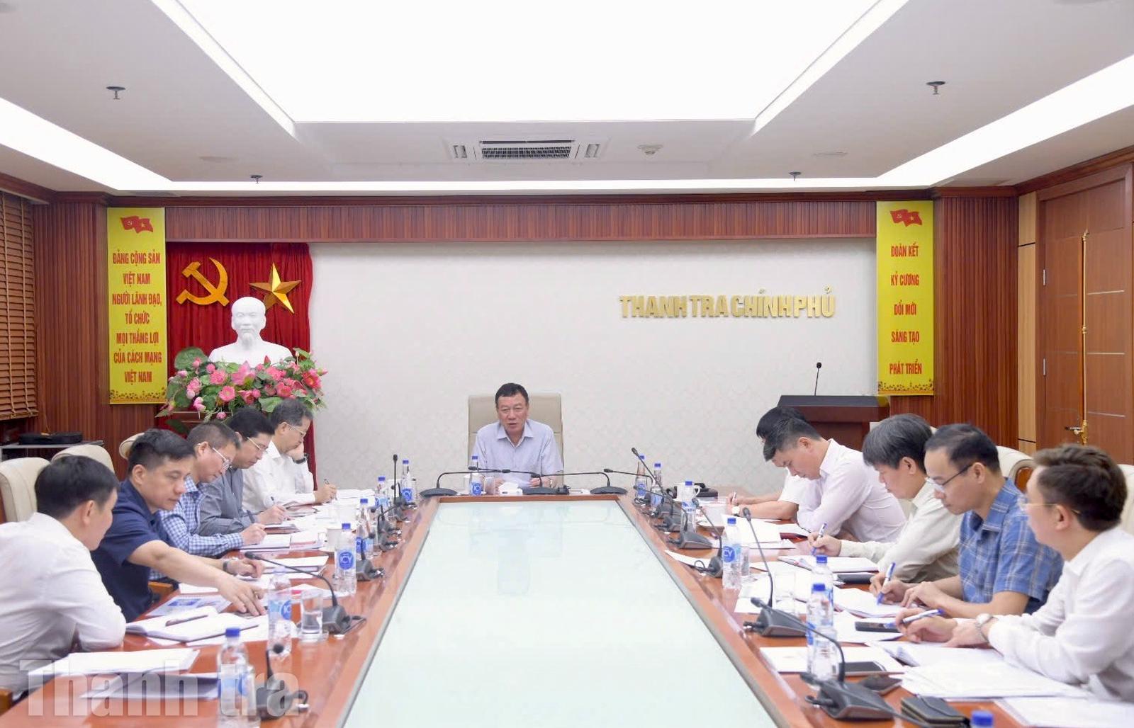 Tổng Thanh tra Chính phủ Đoàn Hồng Phong đã chủ trì họp Ban chỉ đạo tổ chức các hoạt động hướng tới Kỷ niệm 80 năm Ngày truyền thống ngành Thanh tra (23/11/1945 - 23/11/2025)