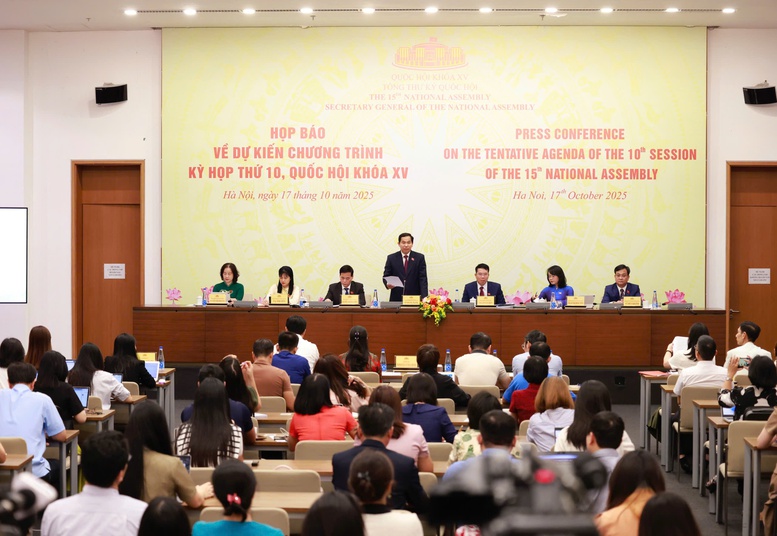 Kỳ họp thứ 10, Quốc hội khóa XV chính thức khai mạc vào sáng ngày 20/10