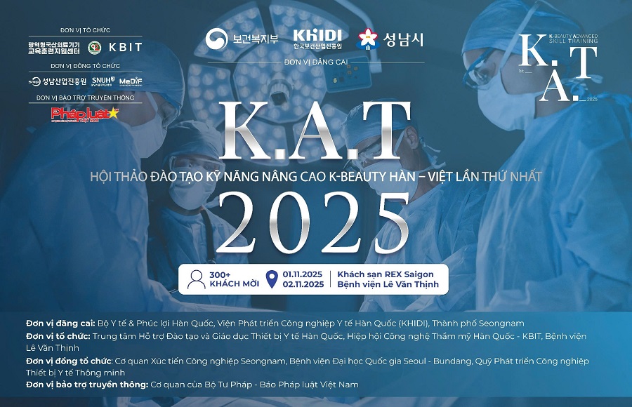 Sắp diễn ra Hội nghị Khoa học Đào tạo kỹ năng nâng cao K-Beauty Hàn - Việt lần thứ nhất