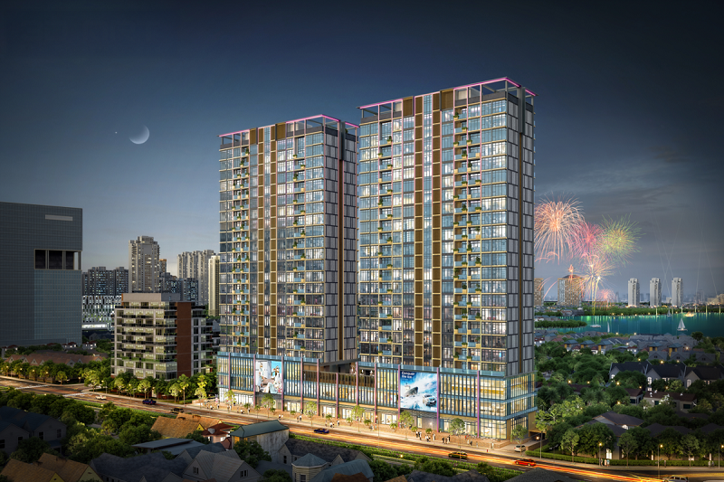 Phối cảnh dự án Khu nhà ở chung cư cao tầng Westlake Residential. Ảnh: https://www.westlakeresidential.vn/
