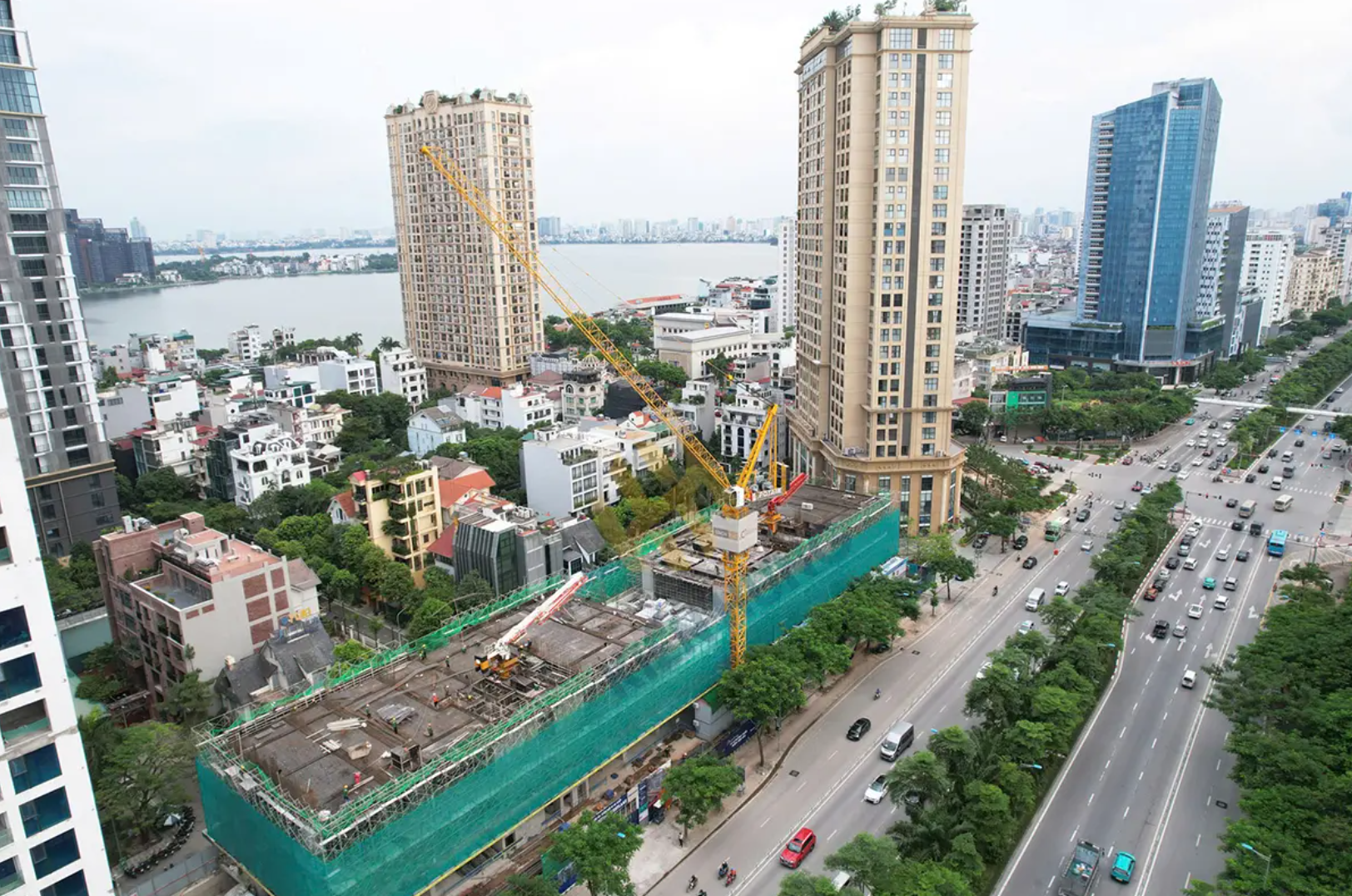 Dự án chung cư Westlake Residential đang được triển khai thi công