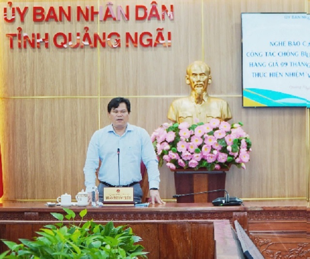 Ông Trần Phước Hiền phát biểu ý kiến chỉ đạo tại Hội nghị. Ảnh: Võ Năng Chuyên. Ông Trần Phước Hiền phát biểu ý kiến chỉ đạo tại Hội nghị. Ảnh: Võ Năng Chuyên.