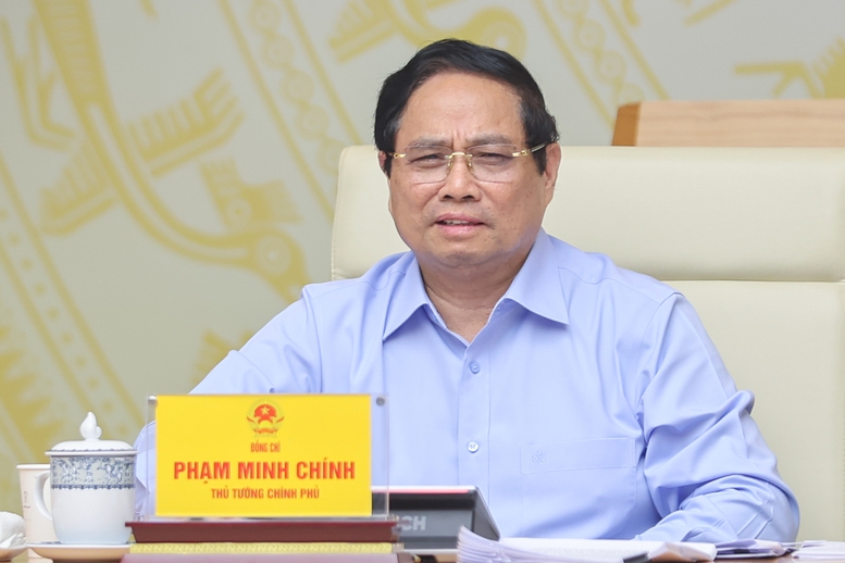 Thủ tướng Chính phủ ghi nhận và đánh giá cao nỗ lực của các hội, hiệp hội ngành hàng và doanh nghiệp của Việt Nam trong việc tích cực đẩy mạnh sản xuất, kinh doanh - Ảnh: VGP/Nhật Bắc