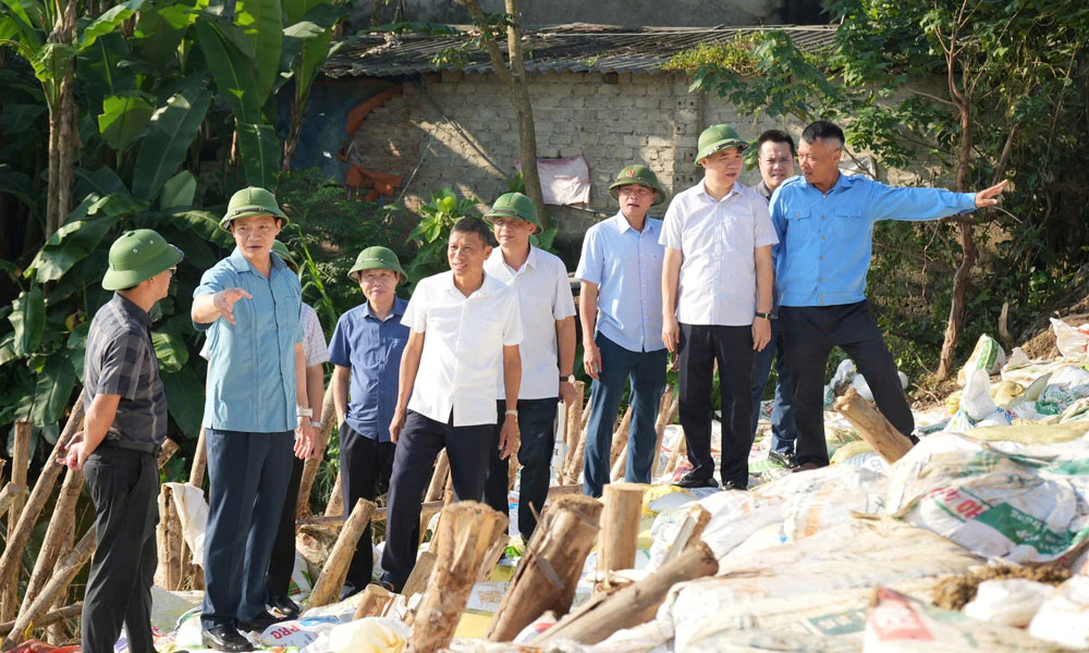 Bắc Ninh tập trung khắc phục hậu quả do ảnh hưởng bão số 11