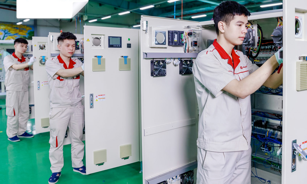 Công ty cổ phần Chế tạo máy Autotech Việt Nam (xã Đại Đồng) liên tục đổi mới công nghệ, ứng dụng chuyển đổi số thực hiện dịch vụ chế tạo máy. Công ty cổ phần Chế tạo máy Autotech Việt Nam (xã Đại Đồng) liên tục đổi mới công nghệ, ứng dụng chuyển đổi số thực hiện dịch vụ chế tạo máy.