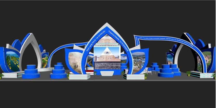 Maket gian hàng tham gia Hội chợ của tỉnh Lào Cai. Maket gian hàng tham gia Hội chợ của tỉnh Lào Cai.