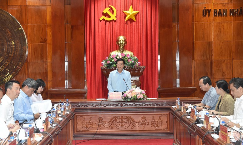 Phó Thủ tướng Mai Văn Chính làm việc với tỉnh Đồng Tháp về tình hình sản xuất kinh doanh, đầu tư công, xuất nhập khẩu