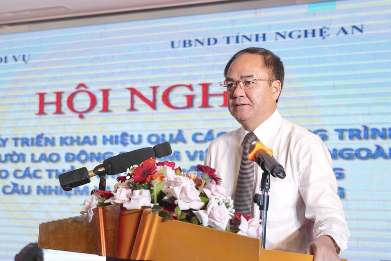 Thứ trưởng Bộ Nội vụ Vũ Chiến Thắng phát biểu tại Hội nghị - Ảnh: VGP/TG