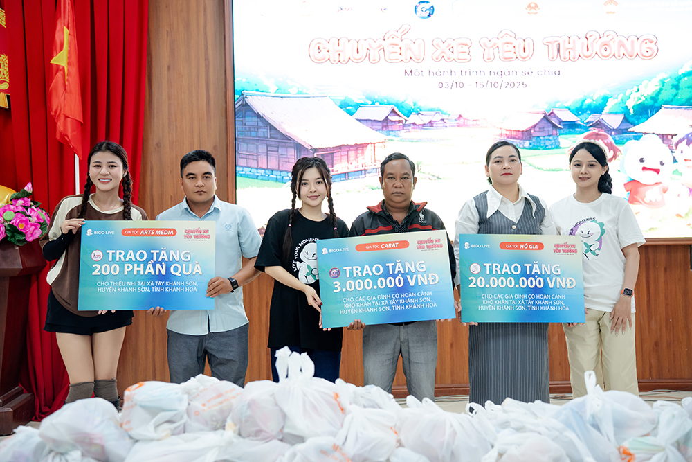 Bigo Live lan tỏa yêu thương vì phụ nữ và trẻ em Việt Nam nhân Ngày Phụ nữ Việt Nam