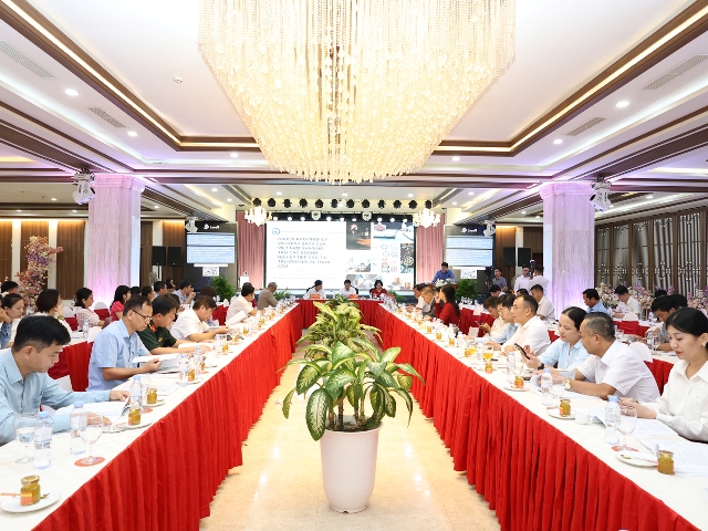 Quang cảnh hội thảo “Khai thác, tiếp cận thị trường Halal – Cơ hội và giải pháp cho Nghệ An”.