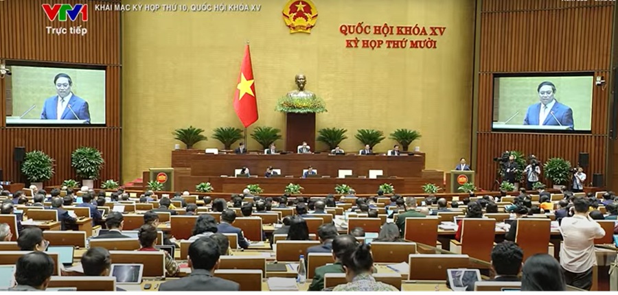 TRỰC TIẾP: Khai mạc Kỳ họp thứ 10, Quốc hội khóa XV