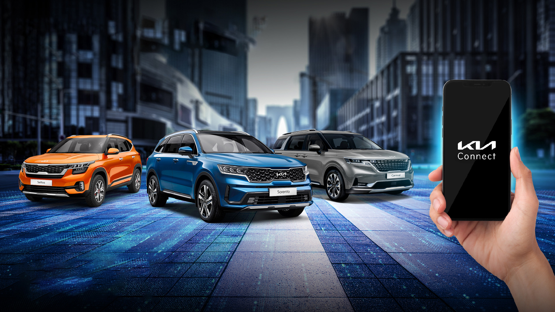 Ứng dụng Kia Connect Lite của dòng xe Kia Ứng dụng Kia Connect Lite của dòng xe Kia