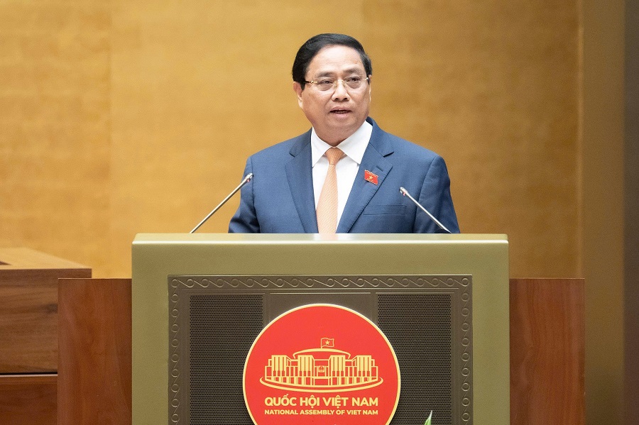 Thủ tướng Chính phủ Phạm Minh Chính trình bày Báo cáo kết quả thực hiện kế hoạch phát triển kinh tế - xã hội năm 2025 và 5 năm 2021 - 2025; dự kiến kế hoạch phát triển kinh tế - xã hội năm 2026 Thủ tướng Chính phủ Phạm Minh Chính trình bày Báo cáo kết quả thực hiện kế hoạch phát triển kinh tế - xã hội năm 2025 và 5 năm 2021 - 2025; dự kiến kế hoạch phát triển kinh tế - xã hội năm 2026