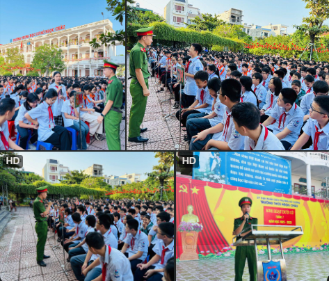 Công an phường Hải Dương tuyên truyền kĩ năng sử dụng Internet, mạng xã hội lành mạnh. Công an phường Hải Dương tuyên truyền kĩ năng sử dụng Internet, mạng xã hội lành mạnh.