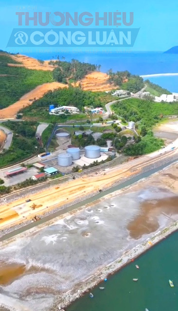 Dự án cảng Liên Chiểu đang được triển khai tại phường Hải Vân, TP Đà Nẵng.