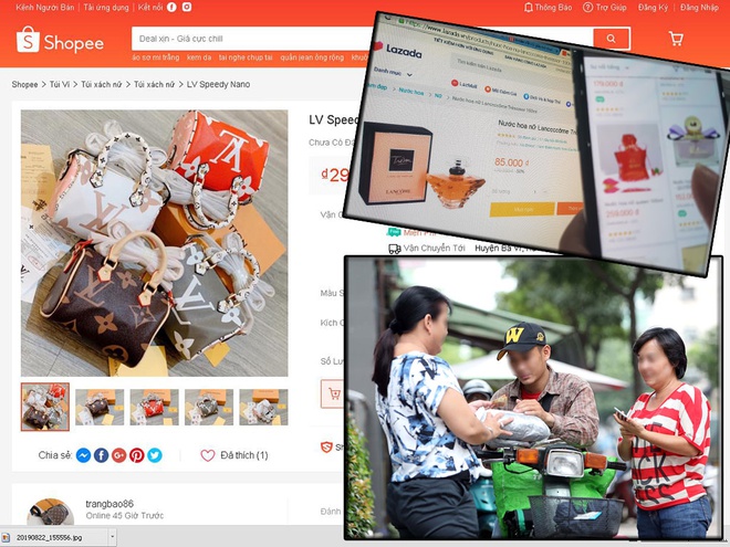 Hàng giả, hàng kém chất lượng vẫn xuất hiện trên các sàn thương mại điện tử