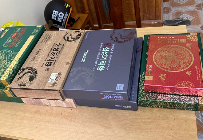 Tang vật thu được Tang vật thu được