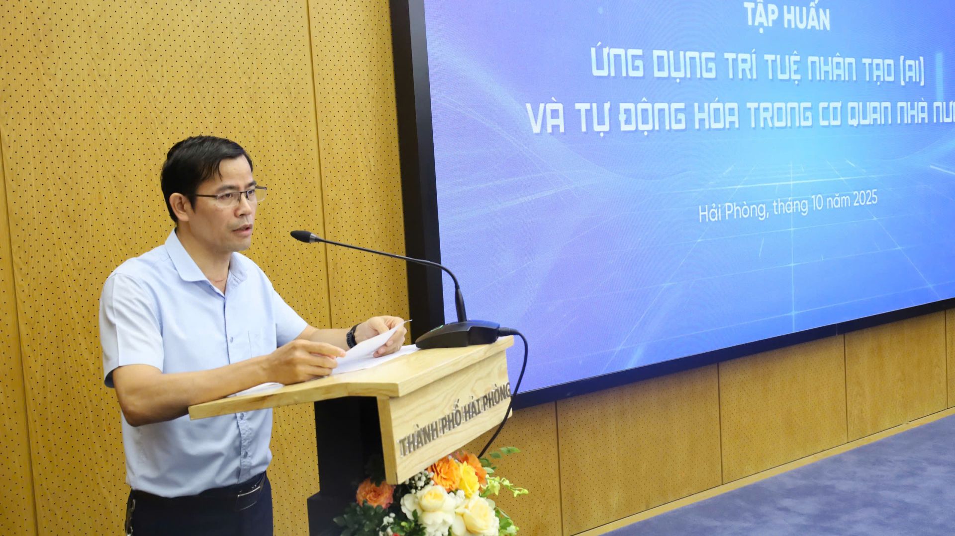 Hải Phòng: Ứng dụng trí tuệ nhân tạo AI, tự động hóa trong cơ quan nhà nước