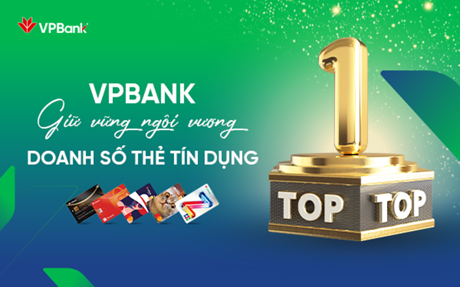 VPBank củng cố vị thế số 1 thị trường thẻ tín dụng, khẳng định sức mạnh hệ sinh thái chi tiêu toàn diện