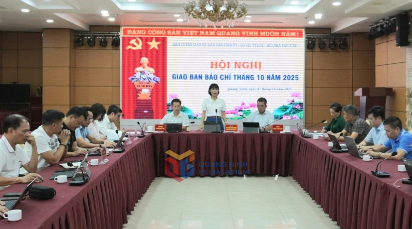 Ban Tuyên giáo và Dân vận Tỉnh ủy phối hợp với các sở, ban, ngành có liên quan, tổ chức Hội nghị thông tin báo chí thường kỳ và Hội nghị giao ban báo chí tháng 10/2025 Ban Tuyên giáo và Dân vận Tỉnh ủy phối hợp với các sở, ban, ngành có liên quan, tổ chức Hội nghị thông tin báo chí thường kỳ và Hội nghị giao ban báo chí tháng 10/2025