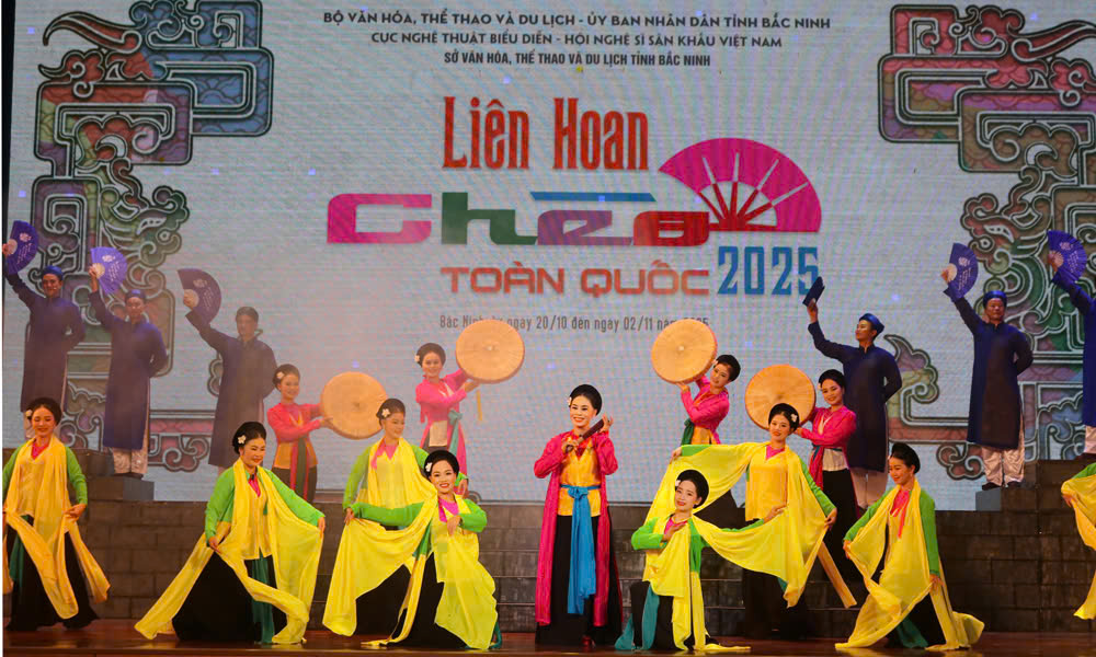 Khai mạc Liên hoan Chèo toàn quốc 2025 tại Bắc Ninh