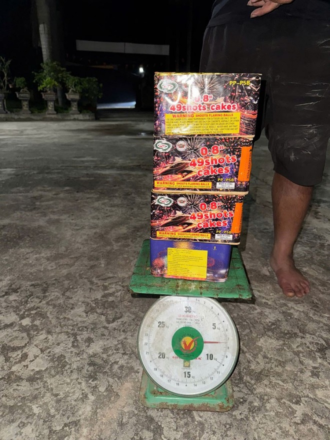 Số pháo thu được từ Số pháo thu được từ