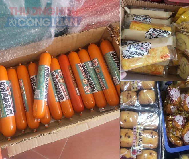 Cơ sở này bày bán đa dạng các mặt hàng bánh kẹo nước ngoài Cơ sở này bày bán đa dạng các mặt hàng bánh kẹo nước ngoài