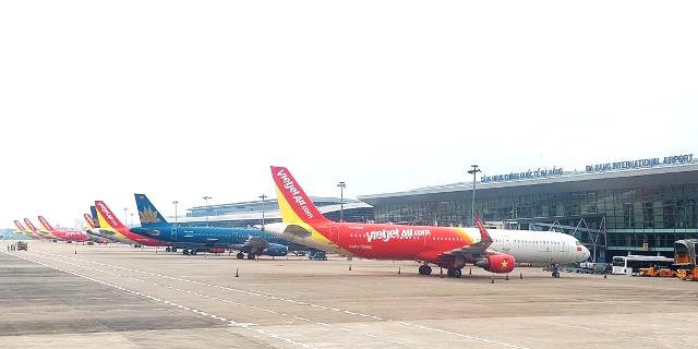 Một góc Sân bay Quốc tế Đà Nẵng. Một góc Sân bay Quốc tế Đà Nẵng.