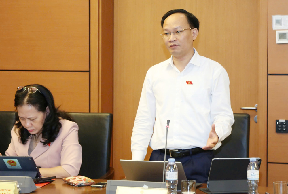 Đoàn đại biểu Quốc hội tỉnh Bắc Ninh góp ý vào một số dự thảo luật