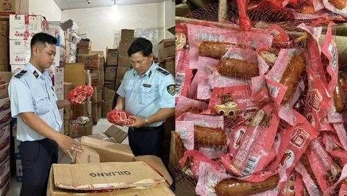 Cà Mau phát hiện 122 kg xúc xích nhập lậu tại cơ sở kinh doanh