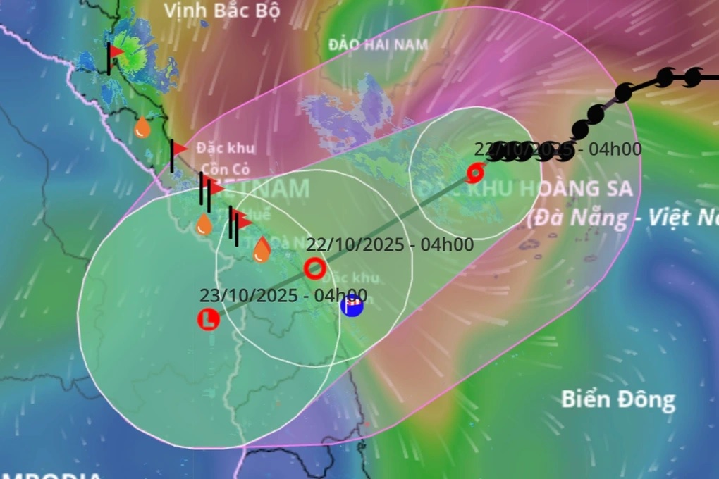 Ảnh hưởng của bão Fengshen, miền Trung sẽ có mưa lớn