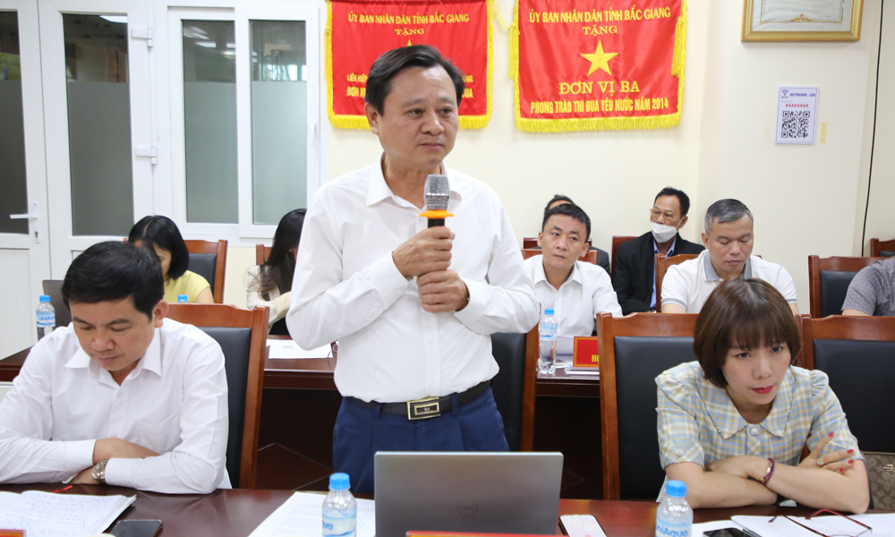 Lãnh đạo Sở Công Thương trao đổi kinh nghiệm, giải pháp thúc đẩy hợp tác quốc tế cho các hợp tác xã.